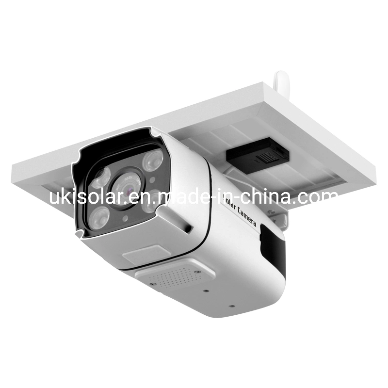 Ukisolar Hot Sale 2MP Low Consumption Security HD Surveillance CCTV Battery Powered Wireless WiFi Solar Power IP Camera