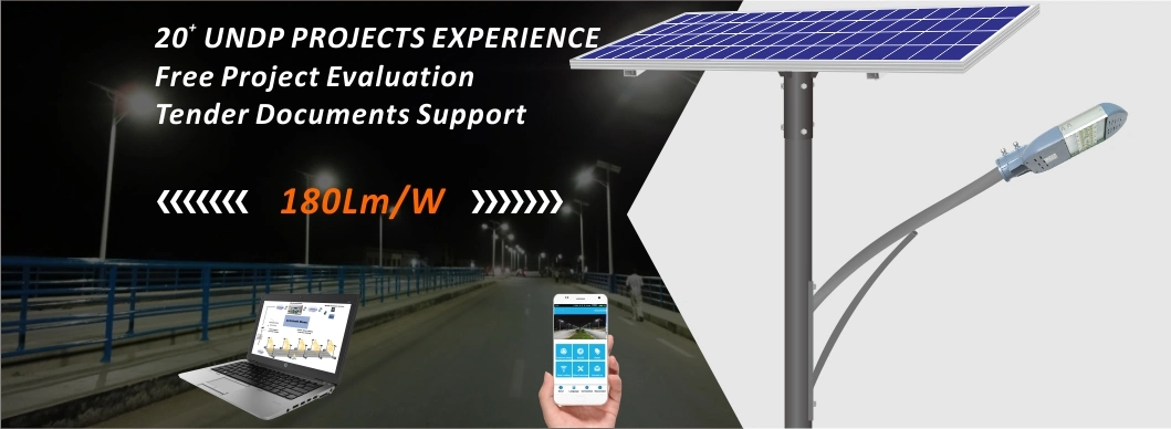 Energy Saving Solar Panel with Street Light 60W
