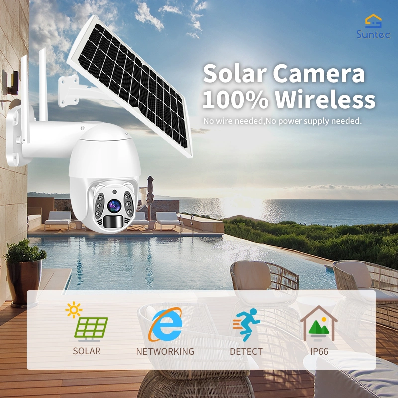 Smart 4G/WiFi 2MP Solar Panel Camera