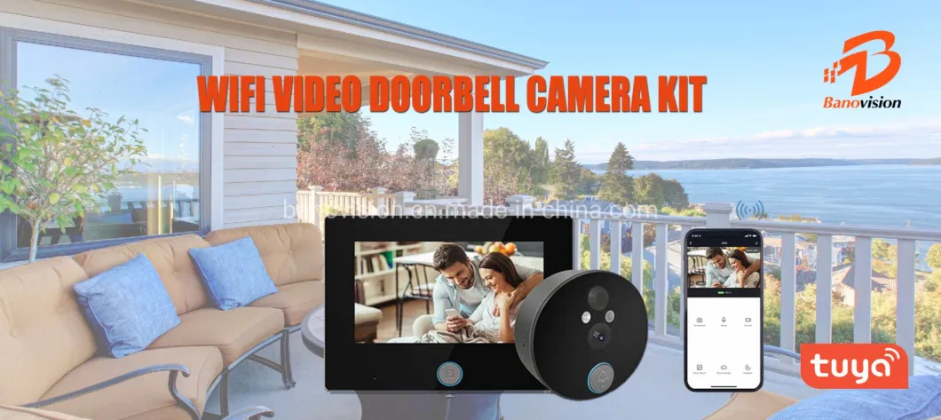 Security Battery Intercom Smart Wireless Ring Door Bell Video Doorbell Camera